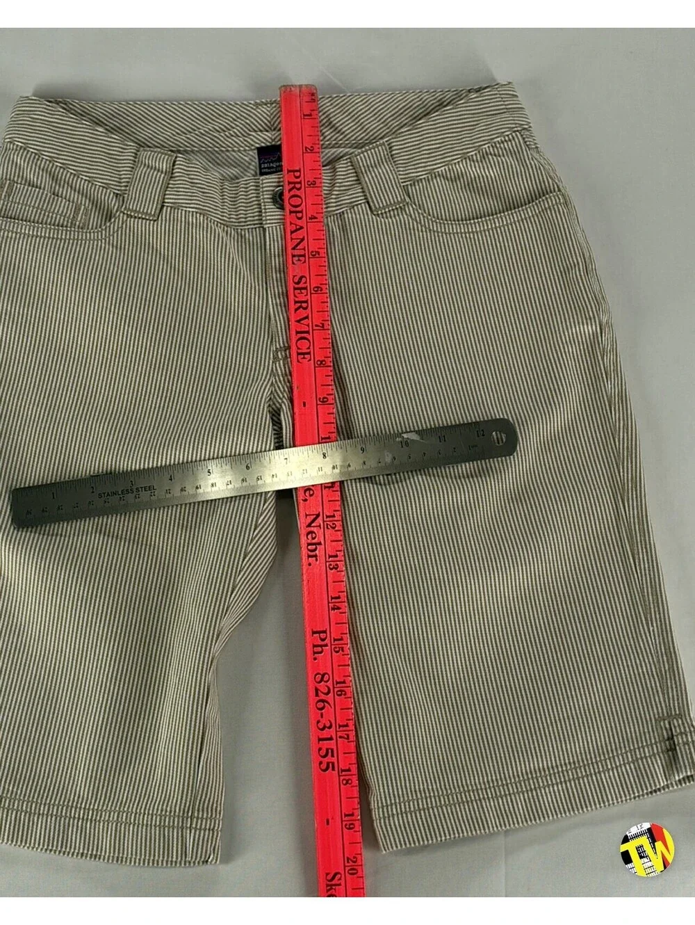 Patagonia Women's Organic Cotton Shorts Hickory Stripe